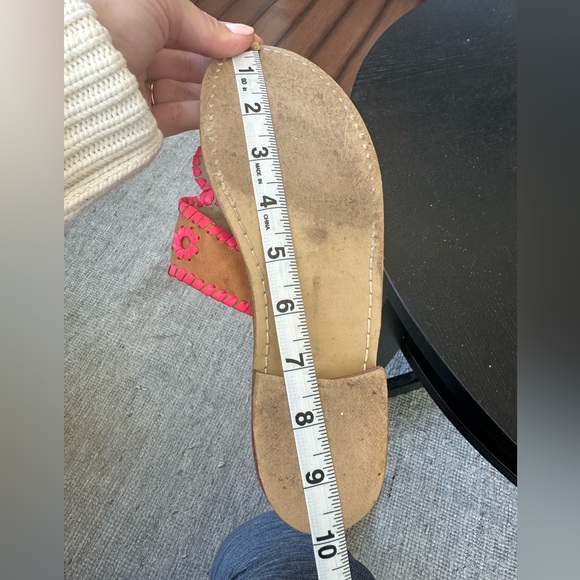 Pink and Tan Jack Rogers Sandals - Picture 4 of 4